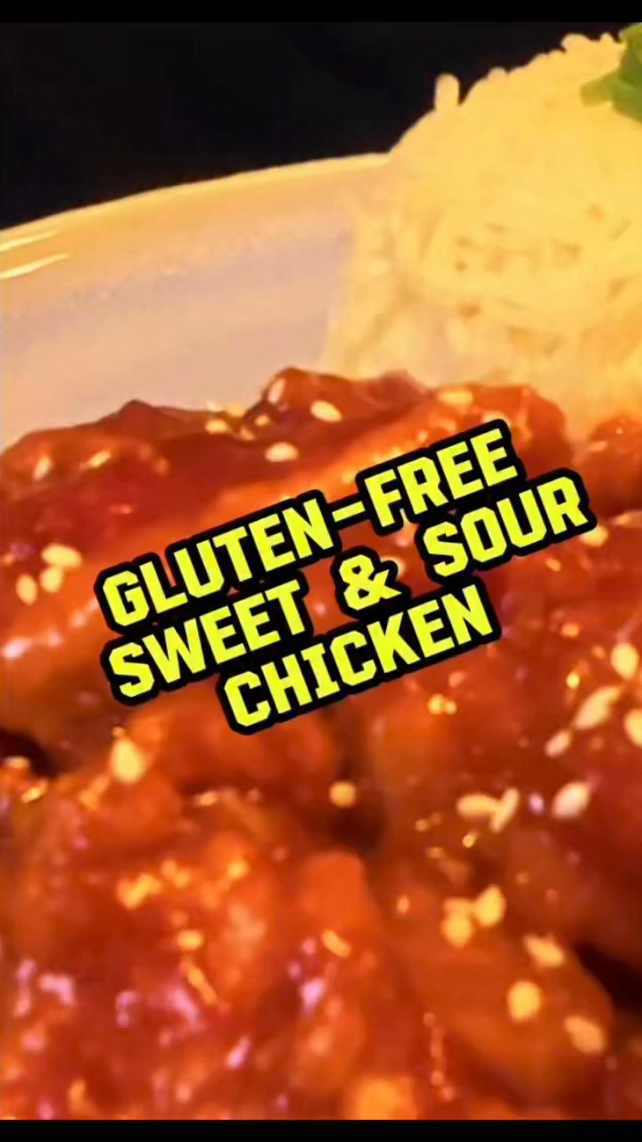 Crispy Gluten-Free Sweet & Sour Chicken.

 #sweet #and #sour #sweetandsourchicken #glutenfree #glutenfreelife @top fans
