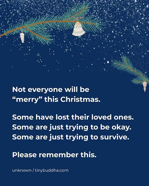 Merry Christmas to all my followers. Just remember, not everybody will be merry this Christmas. Some people are on their own, some are carrying grief, and there are a lot of different reasons this time of year can be hard. So spare a thought for them, be kind, and look after each other. ❤️

@followers #christmas