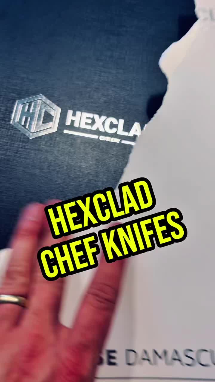 It was about time I treated myself to a new set of chef knives, especially with stepping into the head chef role at the Albany Entertainment Centre. I grabbed a set of HexClad knives and honestly… they’re next level. Sharp as hell — no joke, I nearly took my finger off — but the quality is unreal.

Just to be clear, I’m not getting paid to say any of this. This is purely my experience. If you’re in the market for new knives, go check them out. I reckon they’re pretty damn good. HexClad #chefknifes