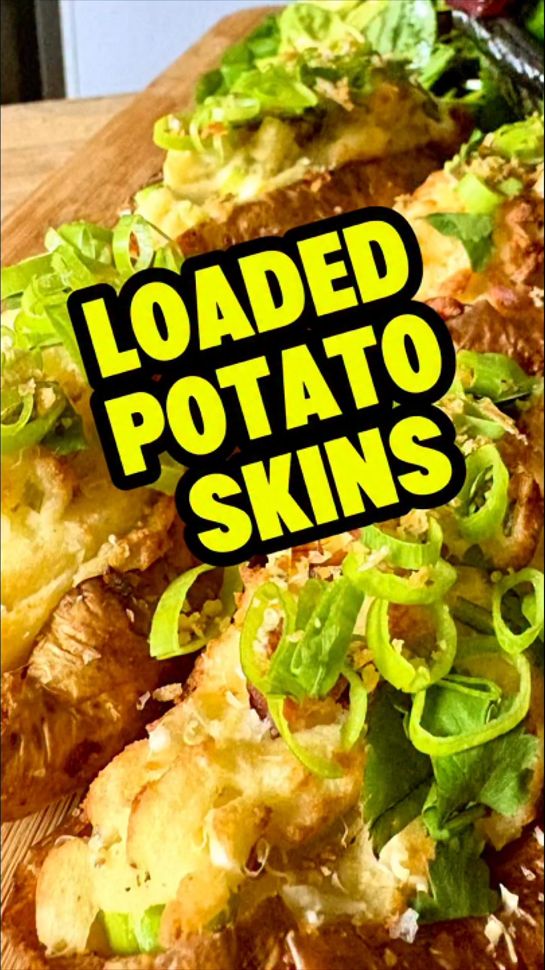 Get off your arse and make it 👉 https://checooper.com/loaded-potato-skins-air-fryer-recipe/#wpzoom-premium-recipe-card

#potato #loaded #skins #winter