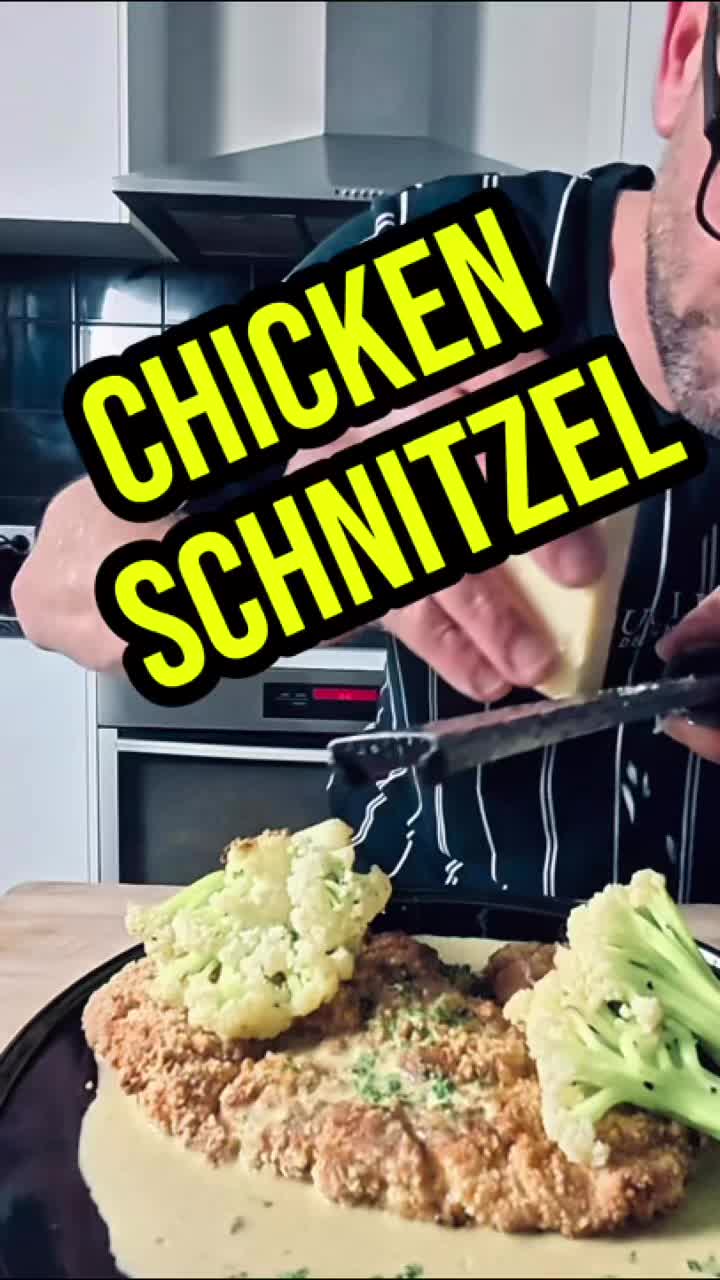 Gluten-Free Chicken Schnitzel (The Bloody Easy Way)

Righto — here’s how we do it.

Grab your chicken, crumb it properly (none of that half-arse job), then once it’s ready… you’ve got options.

You can whack it straight in the deep fryer if you want that proper pub-style crunch, or throw it in the air fryer if you’re keeping things a bit lighter. Either way — don’t overthink it.

Cook it till it’s golden, crispy as, and cooked through.

That’s it.

Bloody simple. Bloody good. Bloody yum.

Ingredients: (Serves 4)
* 4 chicken breasts (butterflied + pounded to even thickness)
* 100g gluten-free plain flour
* 3 eggs
* 150ml milk (or dairy-free alternative if needed)
* 200g gluten-free breadcrumbs (panko-style if possible)
* Salt & pepper
* Oil for frying (rice bran or veg oil works best)

⸻

Method:

1. Prep crumb station:
 * Flour (seasoned well)
 * Egg + milk whisked
 * GF breadcrumbs
2. Crumb chicken:
 * Flour → egg → crumbs
 * Press crumbs on properly (this is key for a solid crust)
3. Rest crumbed schnitzels (minimum 10–15 mins in fridge if you can — helps them hold)
4. Cook:
 * Fry or Air Fryer at ~170–180°C
 * 3–4 mins each side until golden and cooked through
 * Drain on rack (not paper towel — keeps it crispy)

 #Chicken #Schnitzel #glutenfree