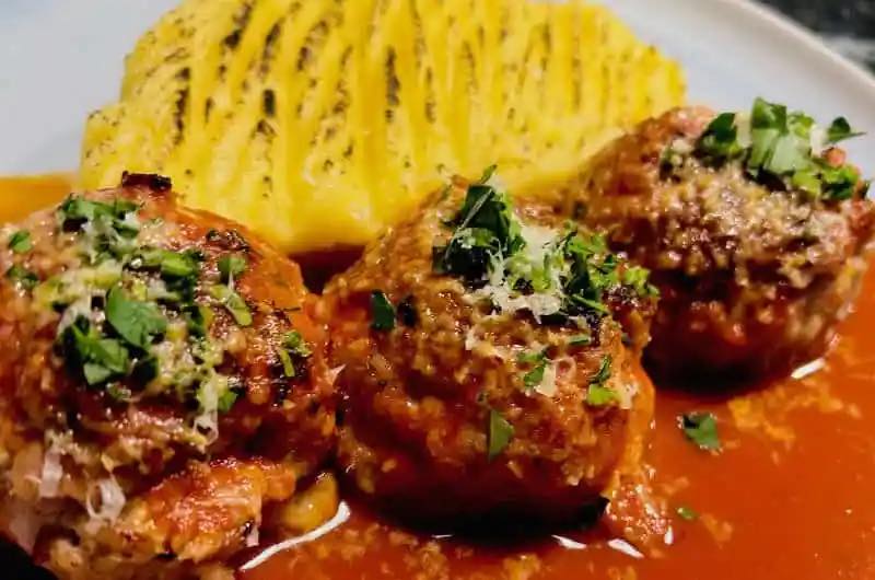 Struggling to find something bloody delicious that’ll warm you up on these cold winter evenings? Well, struggle no bloody more, because I’ve got the perfect recipe for you.

My smoked bacon meatballs are the way to frigging go. They’re rich, hearty, packed with flavour, and an absolute walk in the frigging park to make.

The best part? They’re completely gluten-free, but I guarantee you won’t notice the difference.

So what are you waiting for? Click the frigging link below, give them a crack, and you’ll be tucking into a bowl of smoky, comforting goodness before you know it. 🍽️🔥 Instagram users link in bio 👌

Get my bloody yum recipe 👉 https://checooper.com/smoked-bacon-meatballs-with-italian-tomato-sauce/#wpzoom-premium-recipe-card

#meatballs #bacon #smoked #winterrecipes  #winterrecipes2024