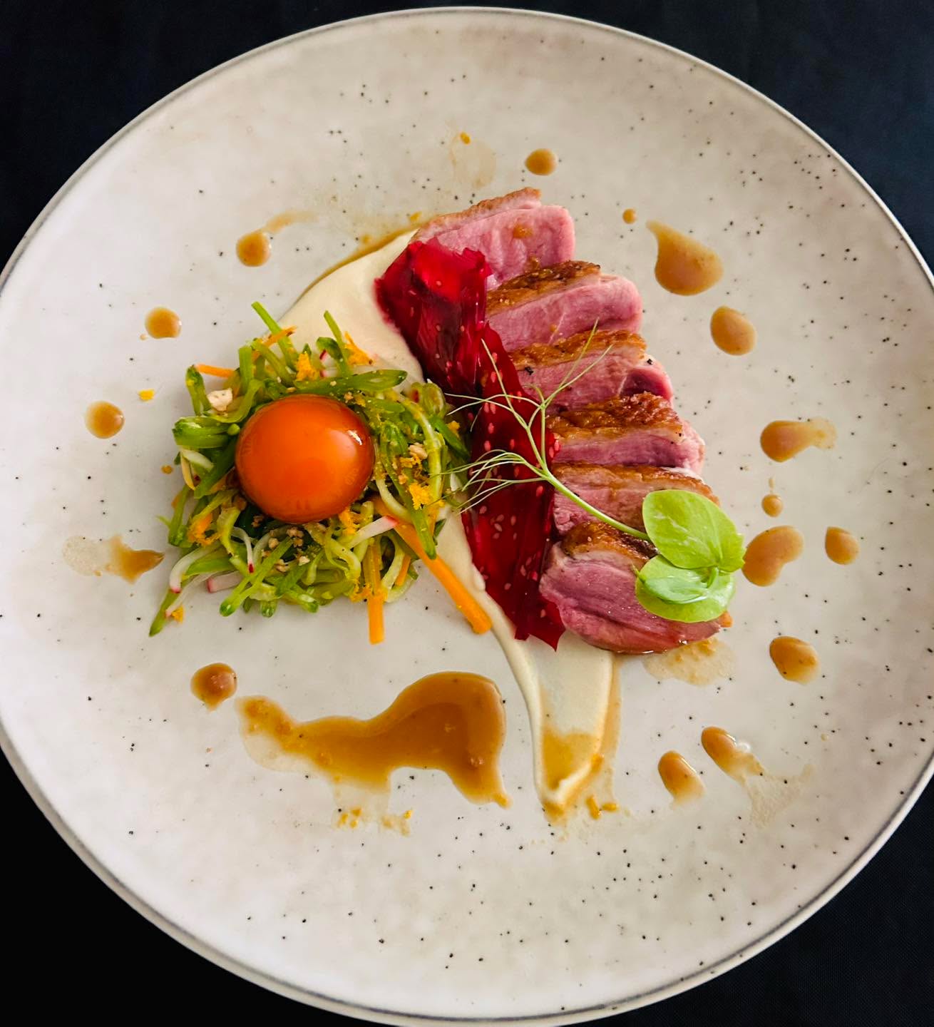 What are you all doing for Christmas dinner?

This is what I’m doing this year, so chuck it in the comments and let me know what you’re cooking.

• Peri peri spatchcock chicken (brined, cooked in the pizza oven)
• Chimichurri Brussels sprouts (pizza oven)
• Miso & honey roasted baby carrots (sous vide, finished in the pizza oven, then blow-torched)
• Soy sauce & blue cheese broccolini
• Confit garlic & rosemary roast potatoes (pizza oven)
• Yorkshire puddings (yes… pizza oven)
• Spanish omelette for brekkie (pizza oven, with candied bacon)

Cheese board:
Pâté, chutney, cheeses, cured meats, fermented carrot, fruit

Dessert:
Crème brûlée (also in the pizza oven)

I like to have a bit of fun with Christmas dinner. I change it every year — I don’t do a traditional English Christmas, and I don’t really do a traditional Aussie one either. It’s more just a bit of a mixed bag of stuff that I actually want to eat.

And yeah… I know it’s probably going to be about 30 degrees on Christmas Day, so I might regret this choice — but hey presto, that’s life.😅🔥

#christmasdinner